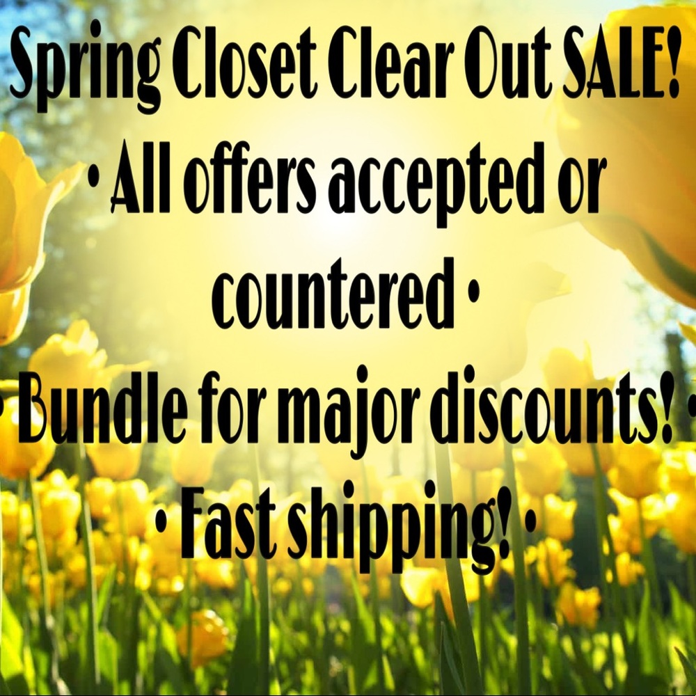🌼SPRING CLOSET SALE🌼